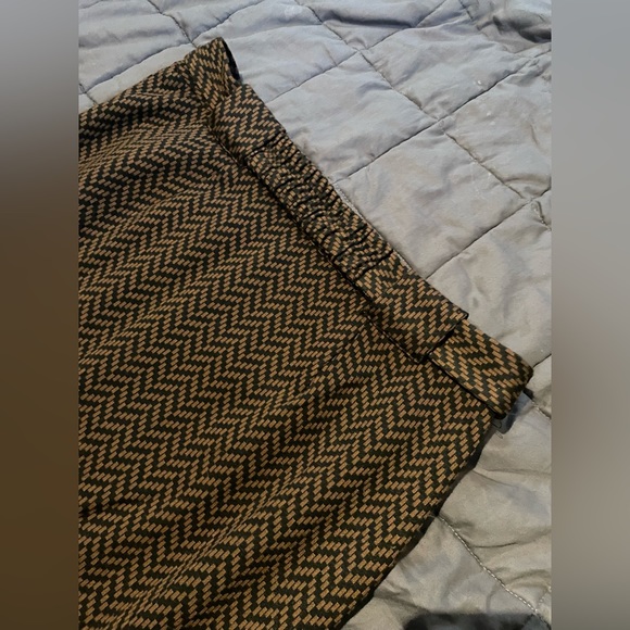 Women’s Belted Plaid Skirt ( 8 ) - Picture 4 of 4